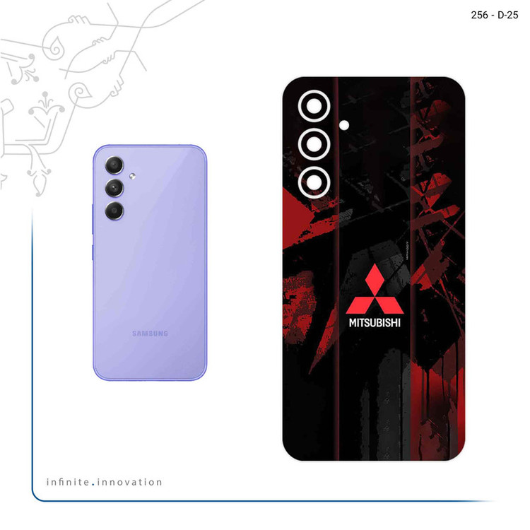 برچسب پوششی ماهوت مدل Mitsubishi_Motor مناسب برای گوشی موبایل سامسونگ Galaxy A54