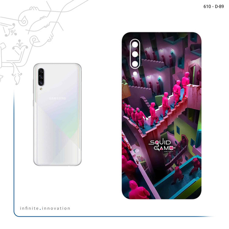 برچسب پوششی ماهوت مدل Squid Game مناسب برای گوشی موبایل سامسونگ Galaxy A30s