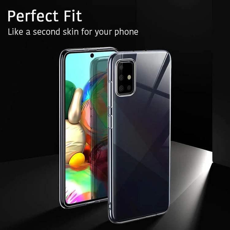 کاور مدل Clear TPU مناسب برای گوشی موبایل سامسونگ Galaxy A71