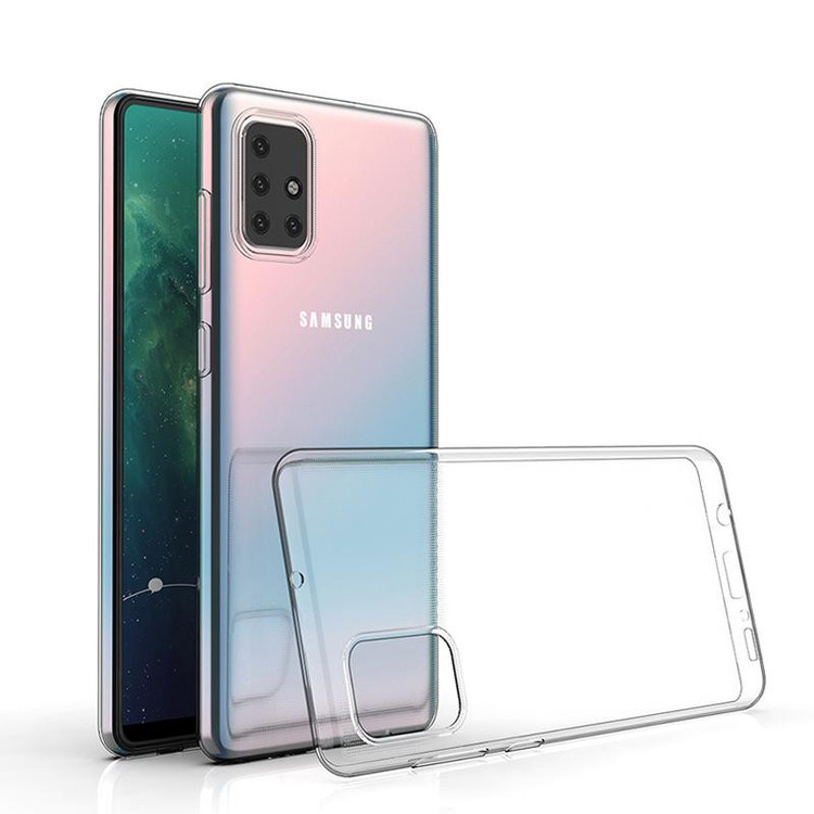 کاور مدل Clear TPU مناسب برای گوشی موبایل سامسونگ Galaxy A71