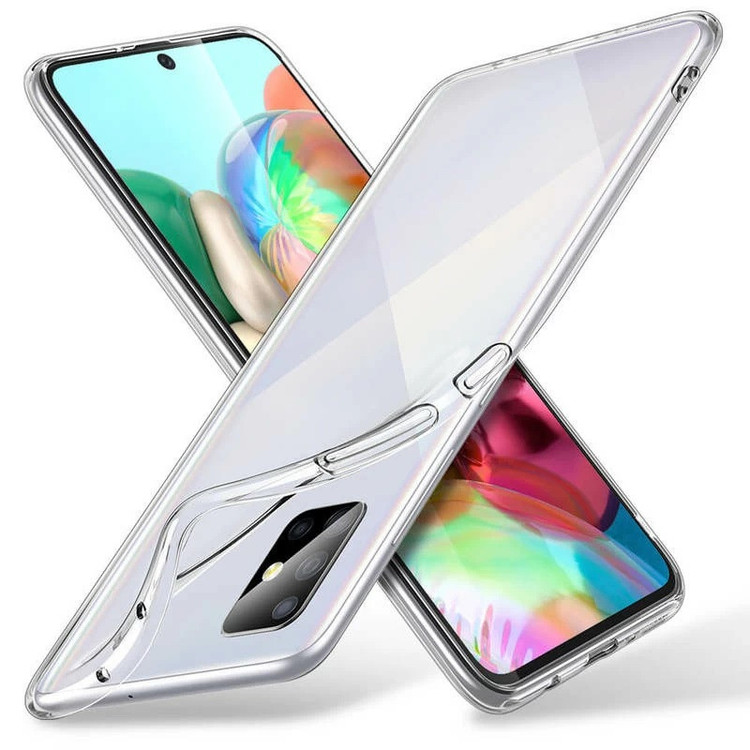 کاور مدل Clear TPU مناسب برای گوشی موبایل سامسونگ Galaxy A71