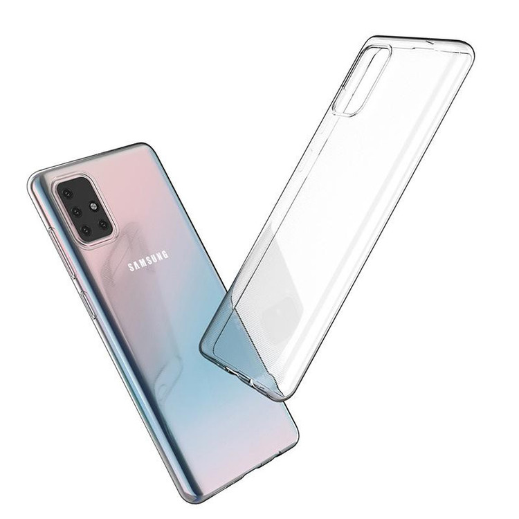 کاور مدل Clear TPU مناسب برای گوشی موبایل سامسونگ Galaxy A71