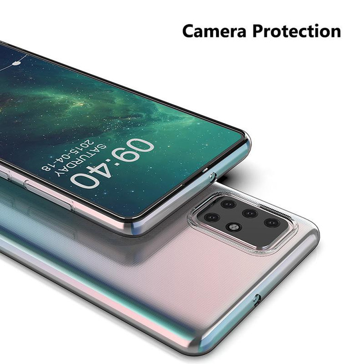 کاور مدل Clear TPU مناسب برای گوشی موبایل سامسونگ Galaxy A71