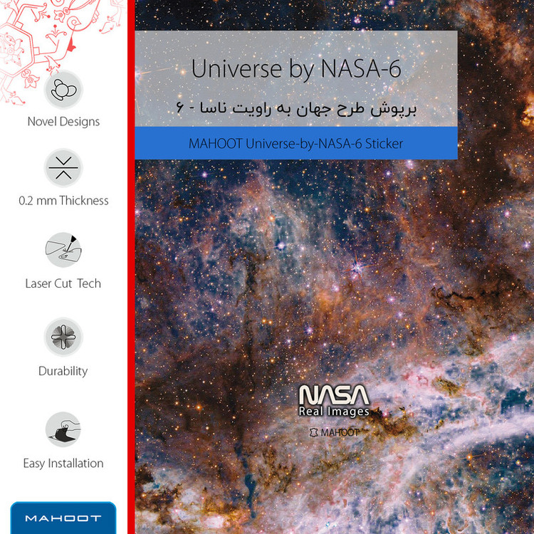 برچسب پوششی ماهوت مدل Universe-by-NASA-6 مناسب برای گوشی موبایل سامسونگ Galaxy A20s