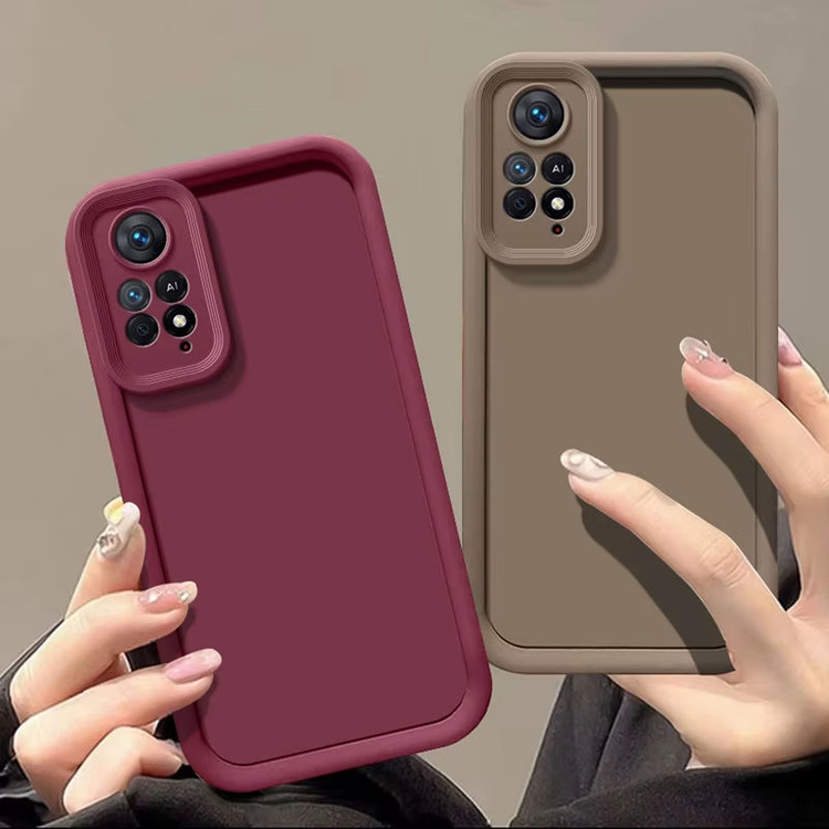 کاور موکولو مدل Silicone Puffer Apple Strap مناسب برای گوشی موبایل شیائومی Redmi Note 12 Pro 4G به همراه بند آویز