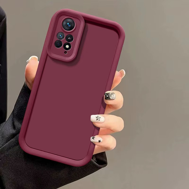 کاور موکولو مدل Silicone Puffer Apple Strap مناسب برای گوشی موبایل شیائومی Redmi Note 12 Pro 4G به همراه بند آویز
