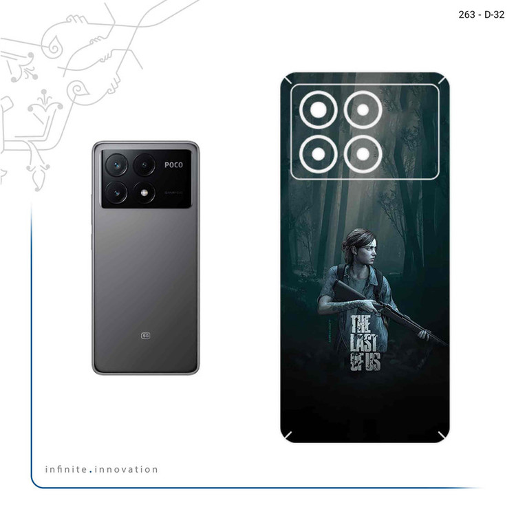 برچسب پوششی ماهوت مدل The_Last_of_Us مناسب برای گوشی موبایل شیائومی Poco X6 Pro