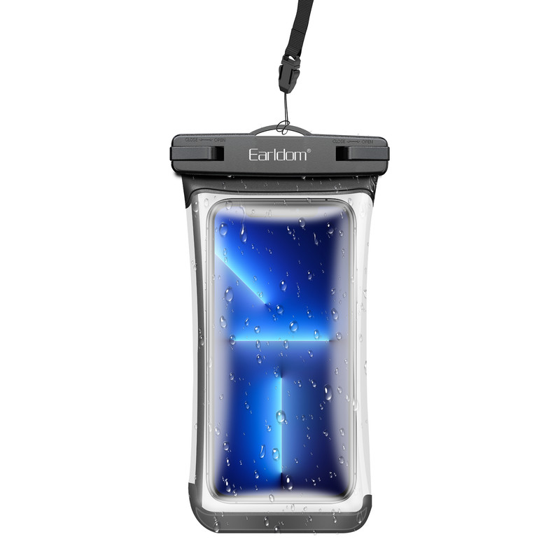 کاور موبایل ضد آب ارلدام مدل WATERPROOF TPU S13 مناسب برای گوشی موبایل تا سایز 6.5 اینچ