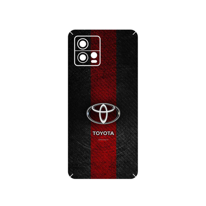 برچسب پوششی ماهوت مدل TOYOTA_Logo مناسب برای گوشی موبایل موتورولا Moto G72