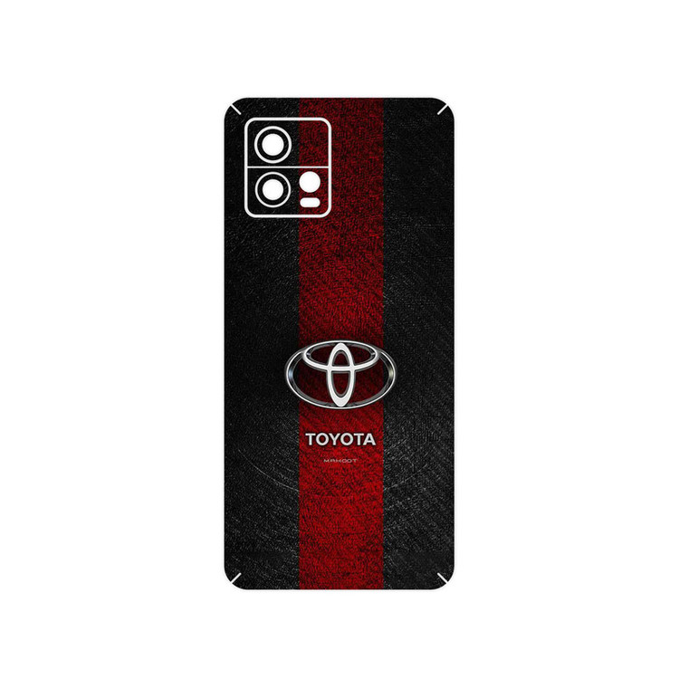 برچسب پوششی ماهوت مدل TOYOTA_Logo مناسب برای گوشی موبایل موتورولا Moto G72