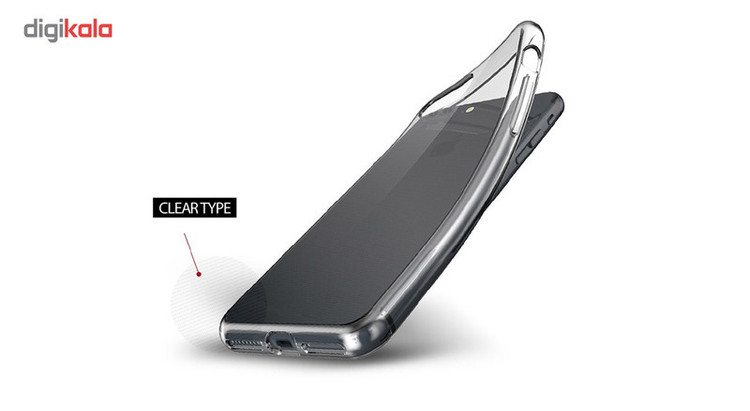 کاور نزتک مدل Clear Jelly مناسب برای گوشی موبایل آیفون 7 پلاس