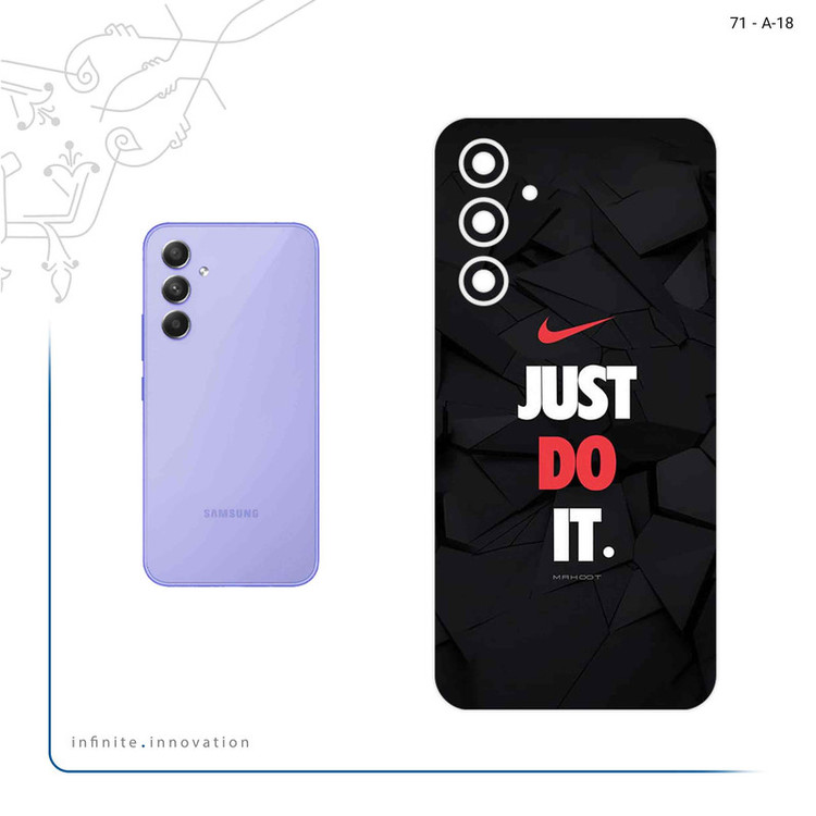 برچسب پوششی ماهوت مدل NIKE_Logo مناسب برای گوشی موبایل سامسونگ Galaxy A54
