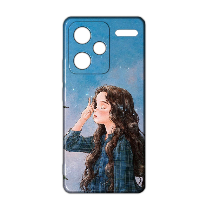 کاور مدل دخترانه کد 134 مناسب برای گوشی موبایل شیائومی Redmi Note 13 Pro Plus