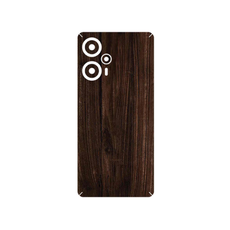 برچسب پوششی ماهوت مدل Dark_Walnut_Wood مناسب برای گوشی موبایل شیائومی Poco F5