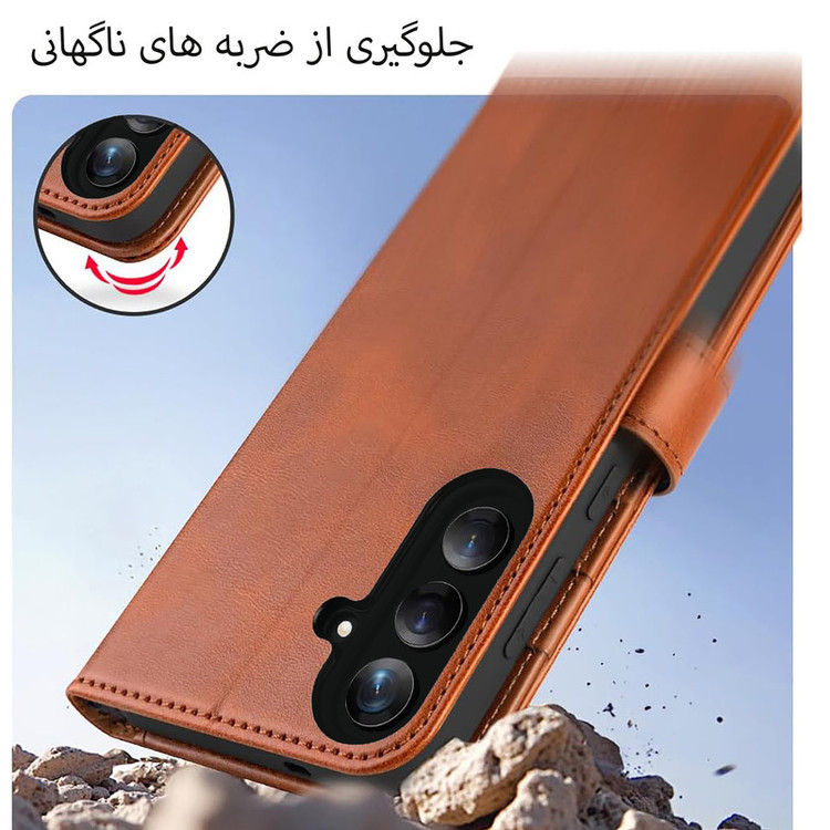 کیف کلاسوری مدل Mavy مناسب برای گوشی موبایل سامسونگ Galaxy S24 FE