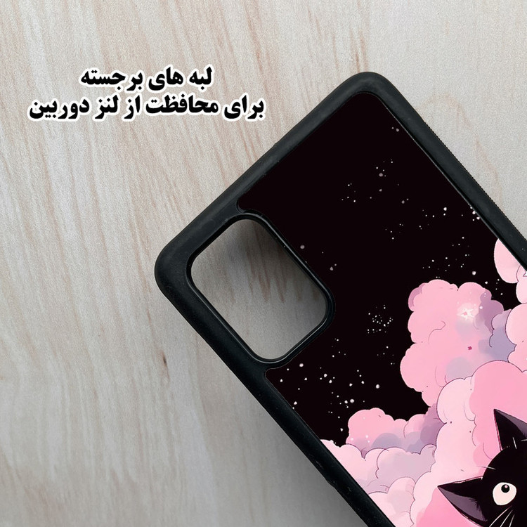 کاور باب قاب طرح گربه مدل BCPN12 مناسب برای گوشی موبایل شیائومی Redmi Note 12 4G