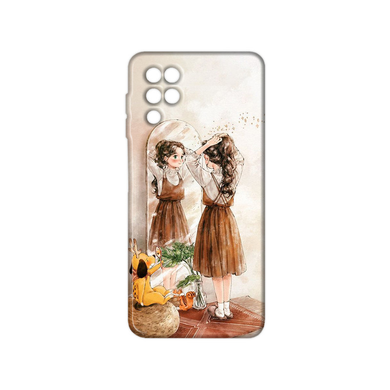 کاور مدل دخترانه کد 185 مناسب برای گوشی موبایل سامسونگ galaxy A22 4g