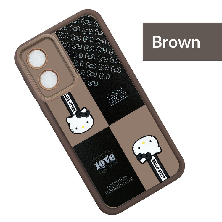 کاور موفی مدل Silicone Puffer Hello Kitty Strap مناسب برای گوشی موبایل موتورولا Moto G04 به همراه بند