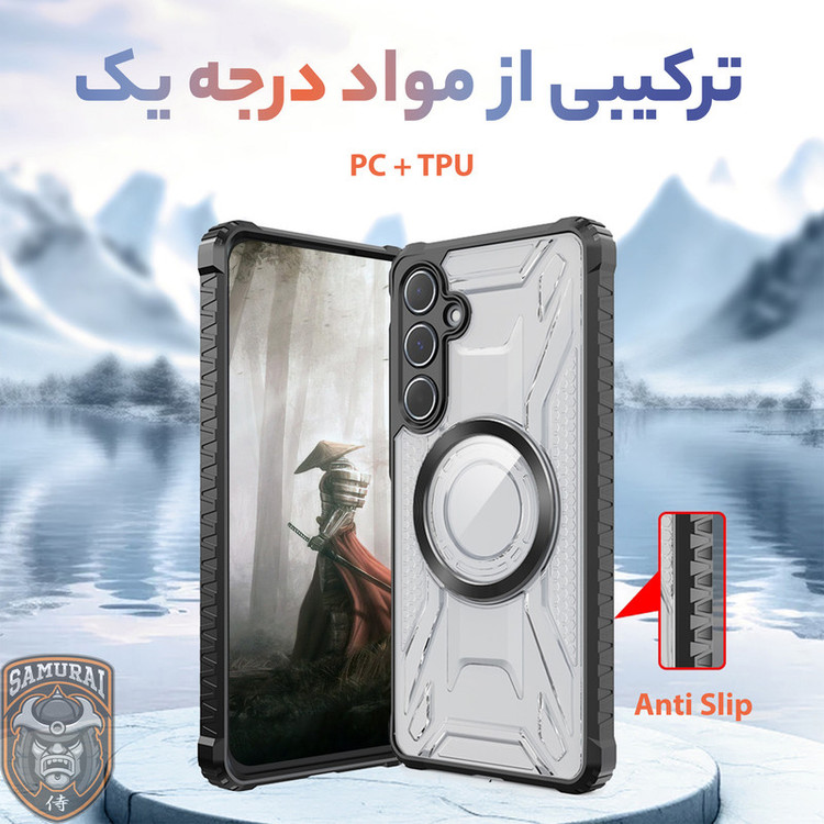 کاور سامورایی مدل Shocksafe مناسب برای گوشی موبایل سامسونگ Galaxy A54 / Galaxy A54 5G