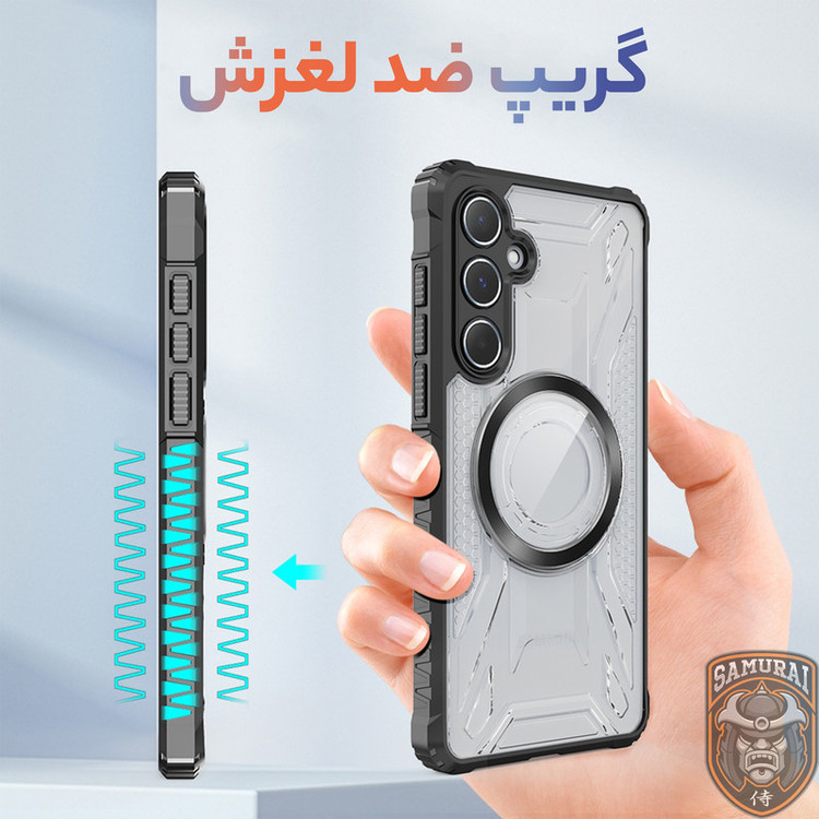 کاور سامورایی مدل Shocksafe مناسب برای گوشی موبایل سامسونگ Galaxy A54 / Galaxy A54 5G