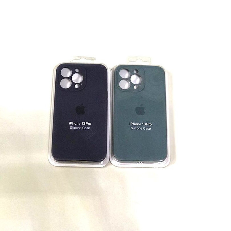 کاور مدل سیلیکونی پاک کنی مناسب برای گوشی موبایل اپل Iphone 13 pro