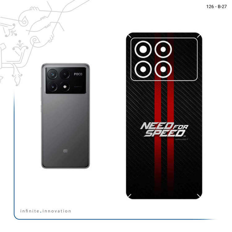 برچسب پوششی ماهوت مدل Need_for_Speed_Game مناسب برای گوشی موبایل شیائومی Poco X6 Pro