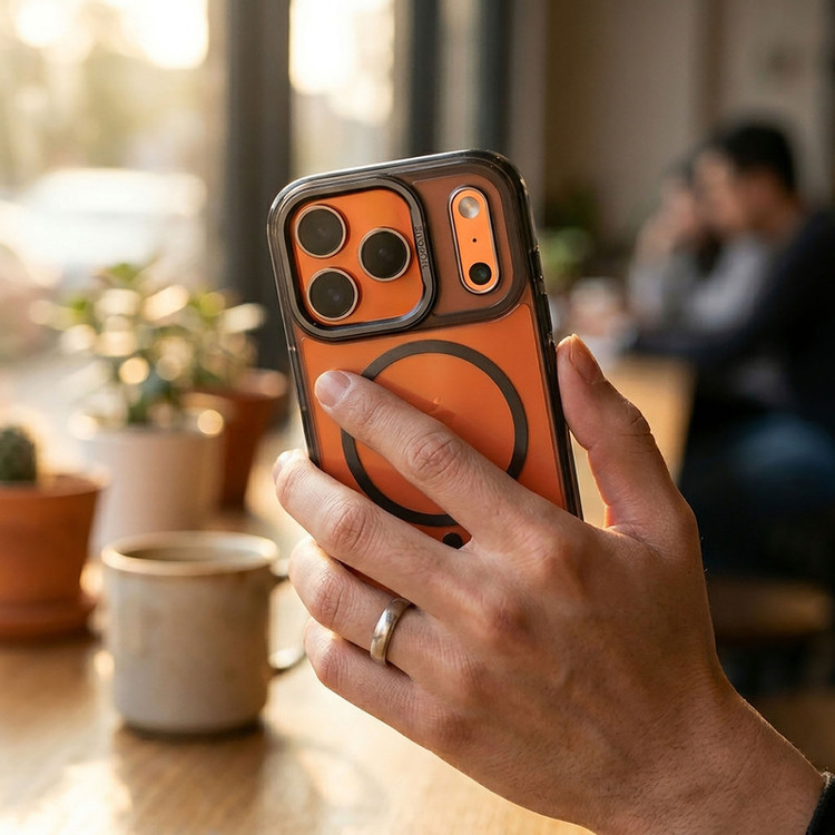 کاور گرنداسکای مدل MOCOME مناسب برای گوشی موبایل اپل IPhone 17 PRO MAX
