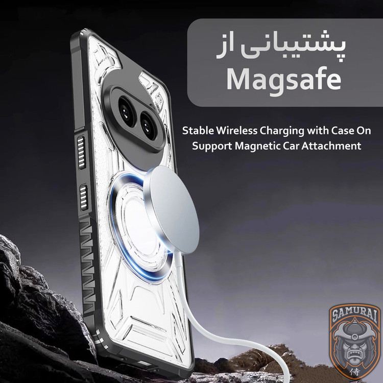کاور سامورایی مدل Shocksafe مناسب برای گوشی موبایل ناتینگ Phone 2a
