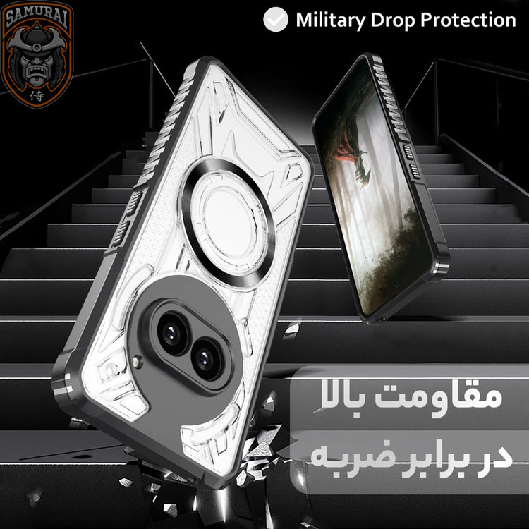 کاور سامورایی مدل Shocksafe مناسب برای گوشی موبایل ناتینگ Phone 2a