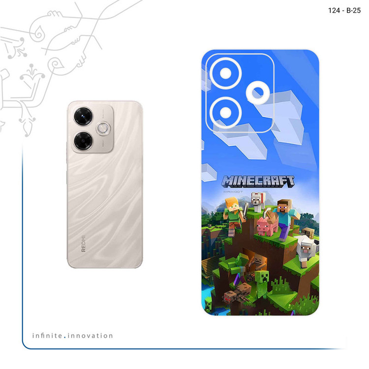 برچسب پوششی ماهوت مدل Minecraft_Game مناسب برای گوشی موبایل شیائومی Redmi 13x