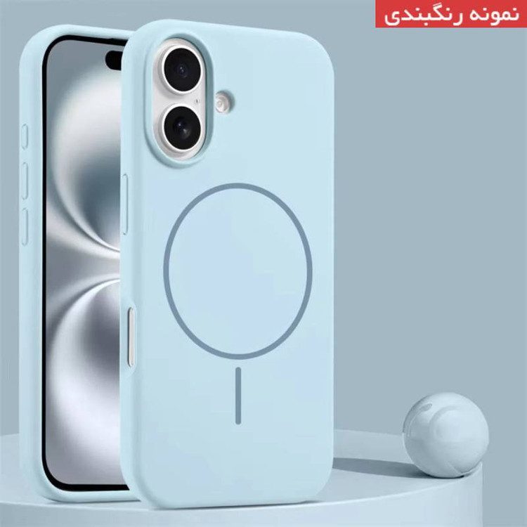 کاور کپتن قاب مدل سیلیکونی پاک کنی مگ سیف دار مناسب برای گوشی موبایل اپل iPhone 12 Pro Max
