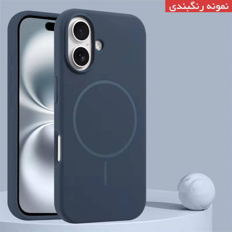کاور کپتن قاب مدل سیلیکونی پاک کنی مگ سیف دار مناسب برای گوشی موبایل اپل iPhone 12 Pro Max