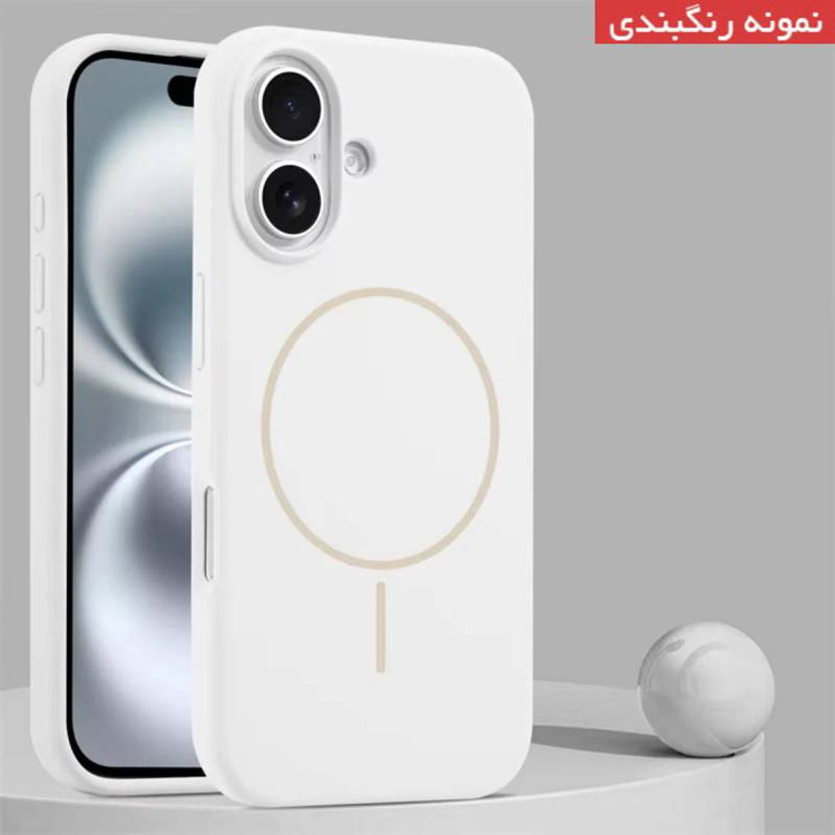 کاور کپتن قاب مدل سیلیکونی پاک کنی مگ سیف دار مناسب برای گوشی موبایل اپل iPhone 12 Pro Max