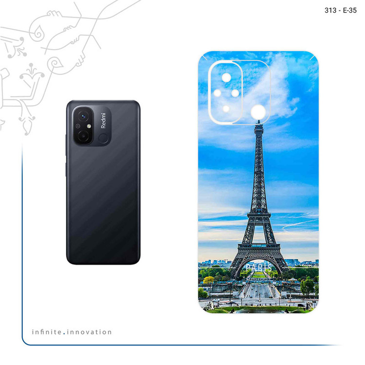 برچسب پوششی ماهوت مدل Paris_City مناسب برای گوشی موبایل شیائومی Redmi 12C