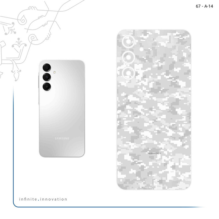 برچسب پوششی ماهوت مدل Army_Snow_Pixel مناسب برای گوشی موبایل سامسونگ Galaxy A16 4G