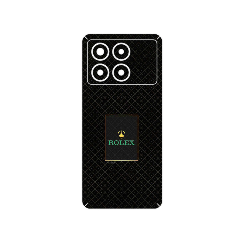 برچسب پوششی ماهوت مدل Rolex_Logo مناسب برای گوشی موبایل شیائومی Poco X6 Pro