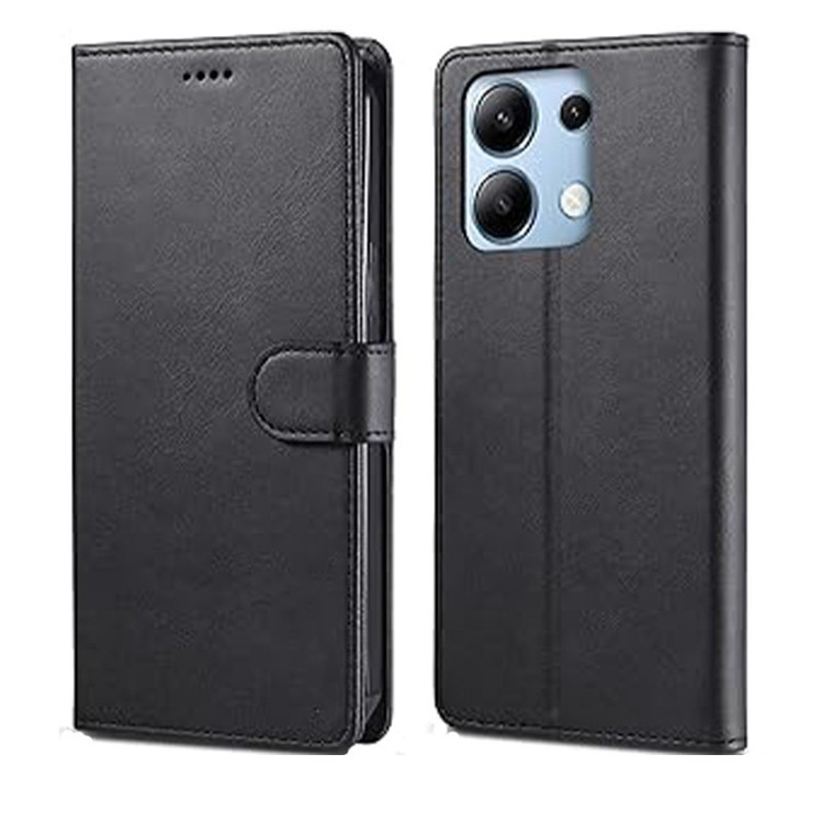 کیف کلاسوری طرح چرمی مناسب برای گوشی موبایل شیائومی redmi note 13 pro 4G