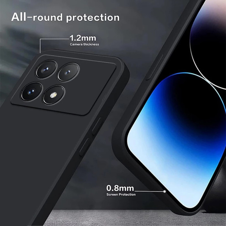 کاور قاب نو مدل SILICON 05 مناسب برای گوشی موبایل شیائومی POCO X6 PRO