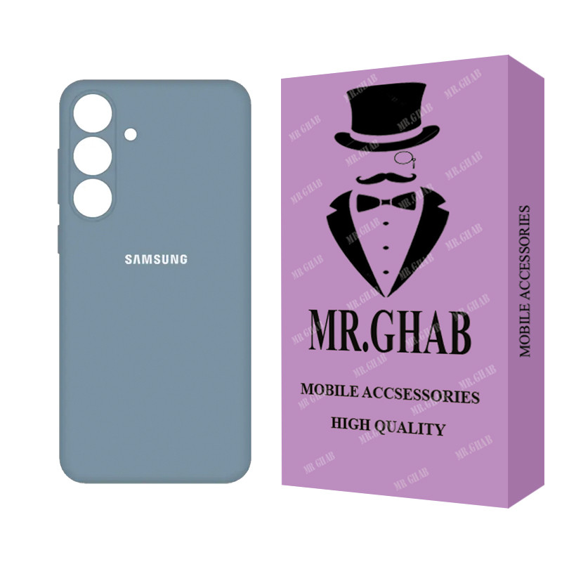 کاور مستر قاب مدل سیلیکونی مناسب برای گوشی موبایل سامسونگ Galaxy S25 FE