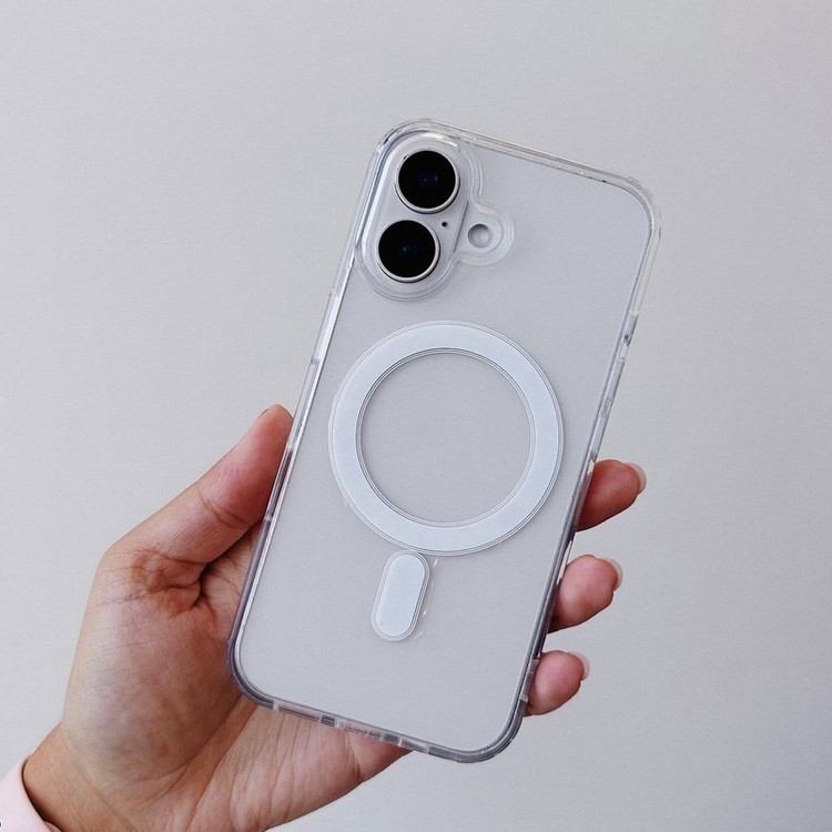 کاور استرونات قاب مدل مگ سیف طرح Super مناسب برای گوشی موبایل اپل iPhone 16