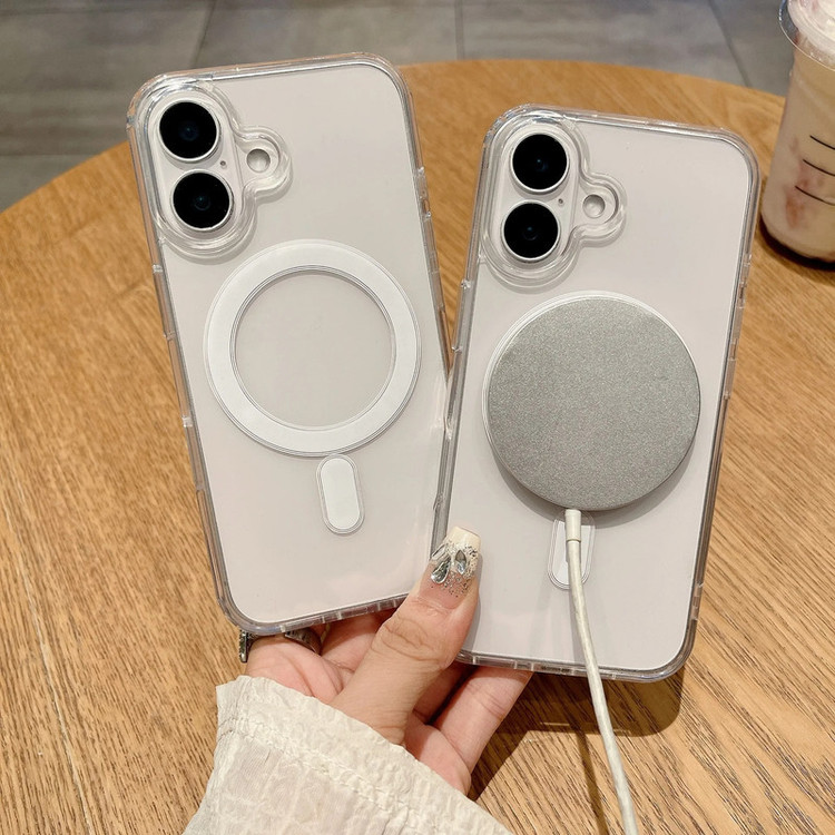 کاور استرونات قاب مدل مگ سیف طرح Super مناسب برای گوشی موبایل اپل iPhone 16
