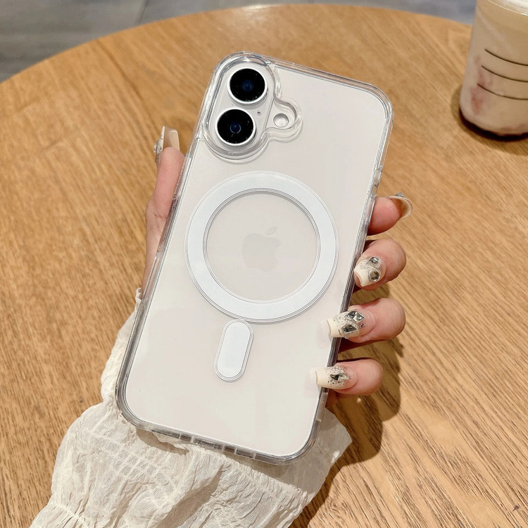 کاور استرونات قاب مدل مگ سیف طرح Super مناسب برای گوشی موبایل اپل iPhone 16