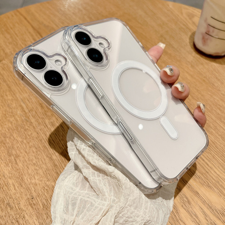 کاور استرونات قاب مدل مگ سیف طرح Super مناسب برای گوشی موبایل اپل iPhone 16