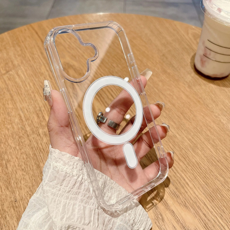 کاور استرونات قاب مدل مگ سیف طرح Super مناسب برای گوشی موبایل اپل iPhone 16