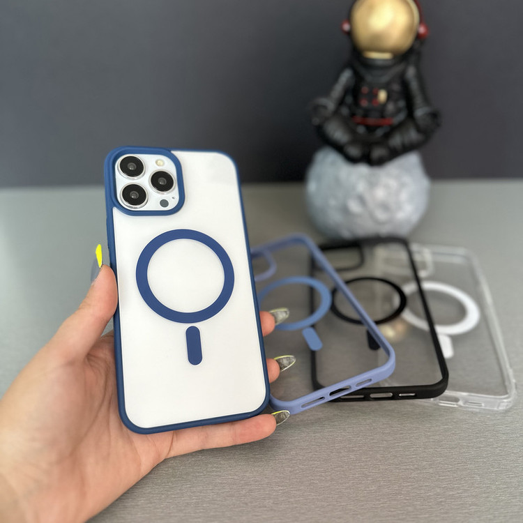 کاور استرونات قاب مدل مگ سیف طرح Super مناسب برای گوشی موبایل اپل iPhone 15