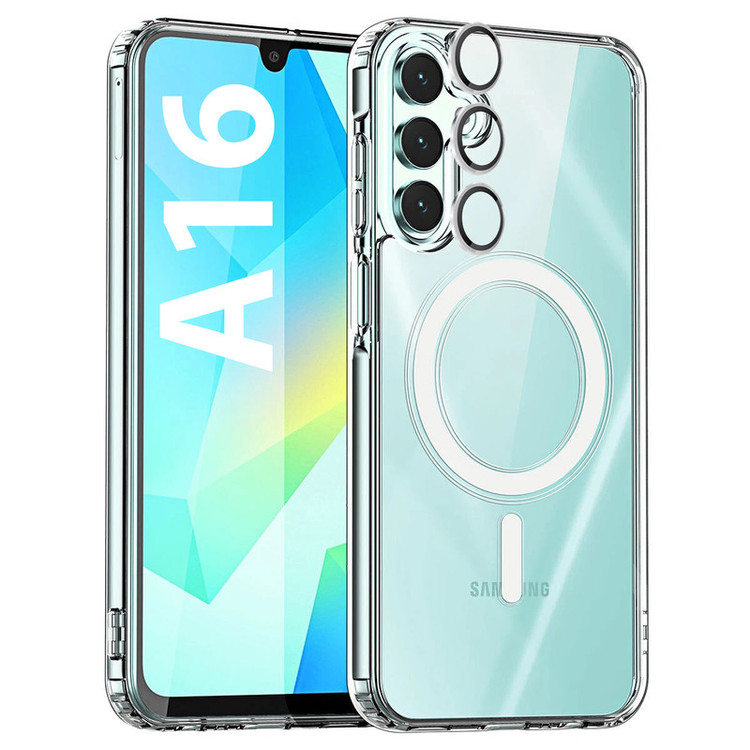 کاور گوف مدل Full Protect مناسب برای گوشی موبایل سامسونگ Galaxy A16 به همراه محافظ لنز دوربین