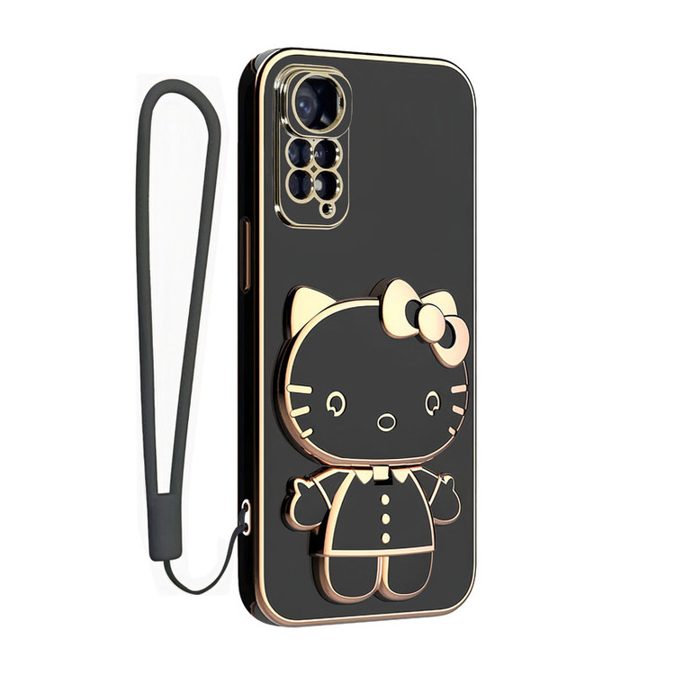 کاور اسپارتان مدل Kitty مناسب برای گوشی موبایل شیائومی Redmi Note 11 4G / 11S به همراه بند نگهدارنده