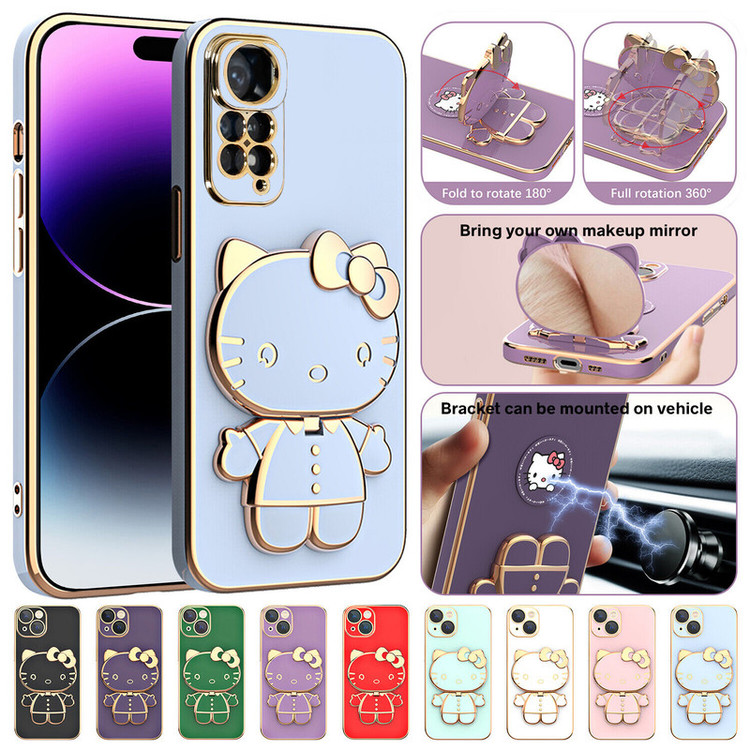 کاور اسپارتان مدل Kitty مناسب برای گوشی موبایل شیائومی Redmi Note 11 4G / 11S به همراه بند نگهدارنده