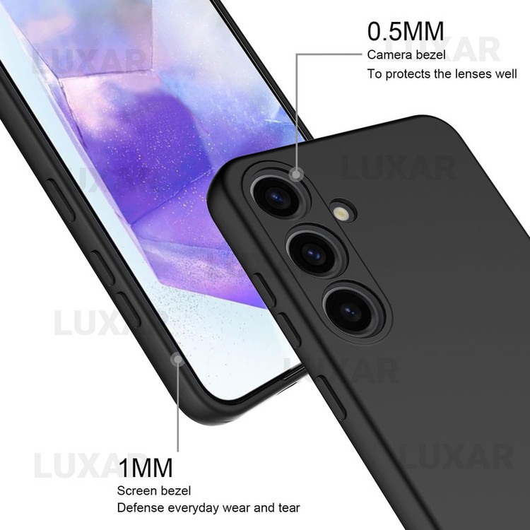 کاور لوکسار مدل a35 -silicone10 مناسب برای گوشی موبایل سامسونگ Galaxy A35