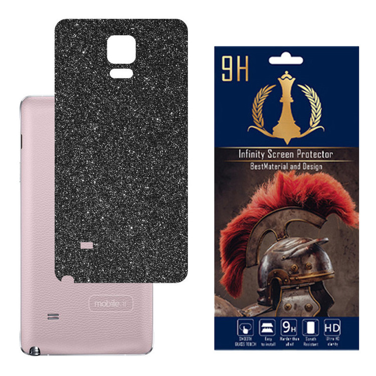 محافظ صفحه نمایش اینفینیتی مدل PRO مناسب برای گوشی موبایل سامسونگ GALAXY NOTE 4 به همراه برچسب پوششی